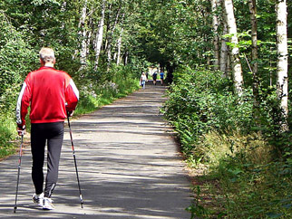 Nordic Walking - Freizeitaktivität Sport