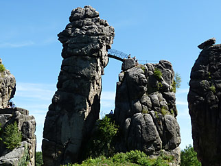 Externsteine Teutoburger Wald Horn-Bad Meinberg