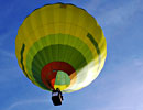 Ballonfahrt, Luftmeerreise in einem Heißluftballon